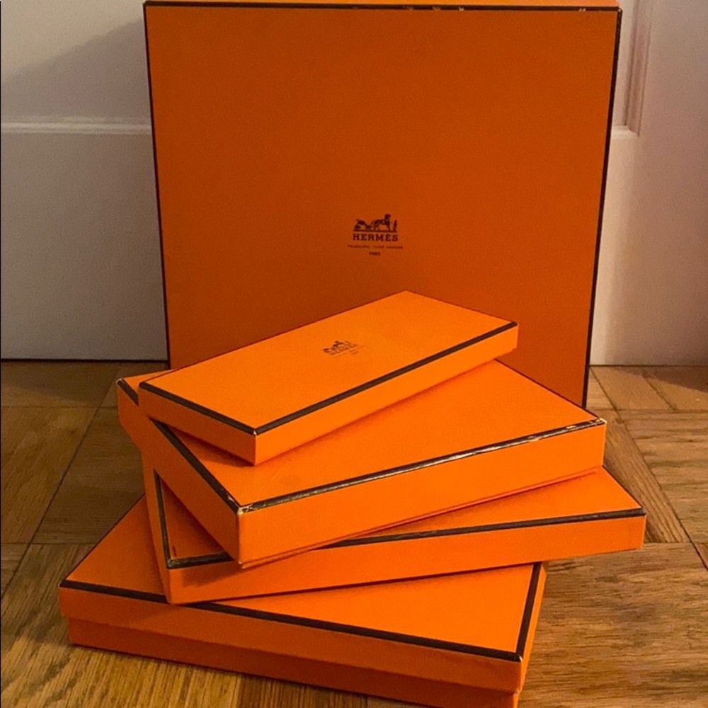 Bundle of 5 Vintage Hermès Boxes - Birkin - Kelly